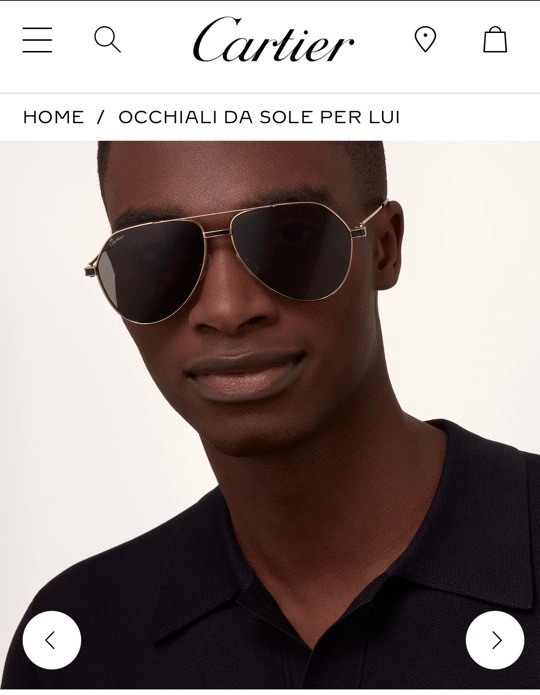 Lunettes de soleil Cartier