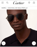 Lunettes de soleil Cartier