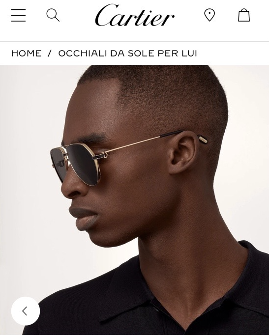 Lunettes de soleil Cartier