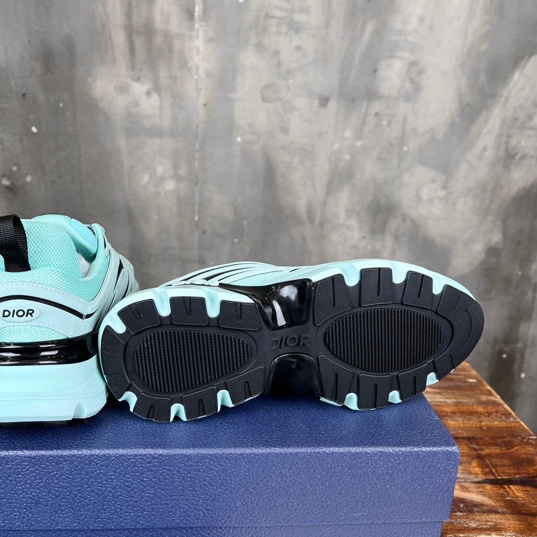 Sneakers Dior B44 Blade Light Green Mesh Fabric