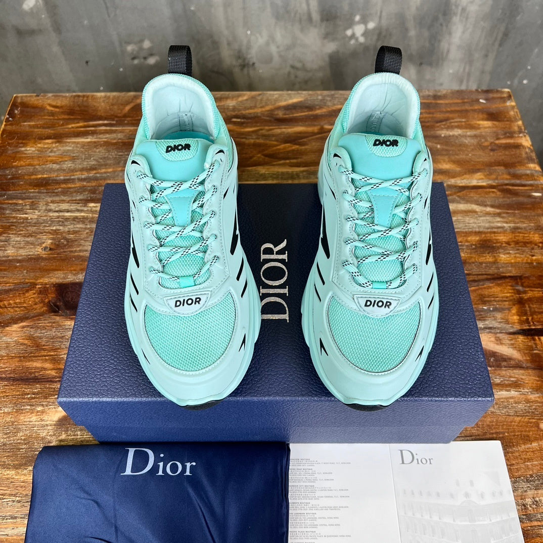Sneakers Dior B44 Blade Light Green Mesh Fabric