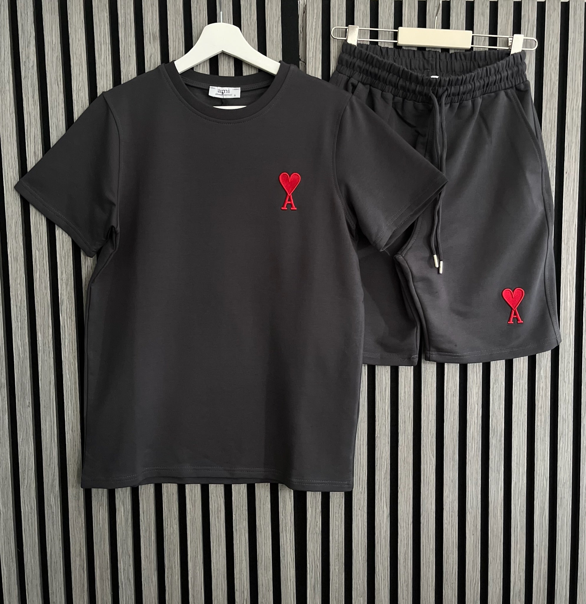 Ensemble T-Shirt &amp; Short Ami Paris