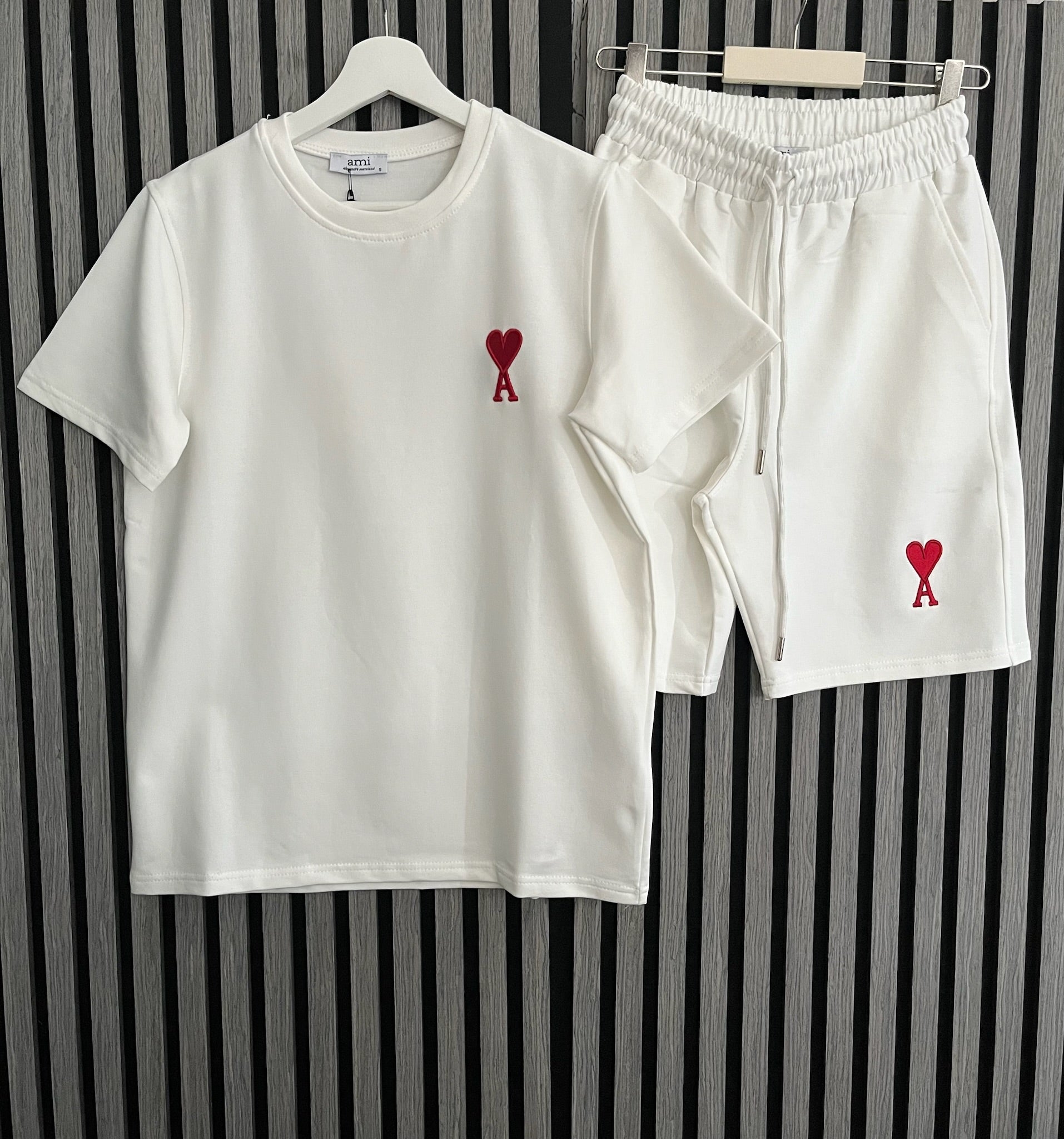 Ensemble T-Shirt &amp; Short Ami Paris