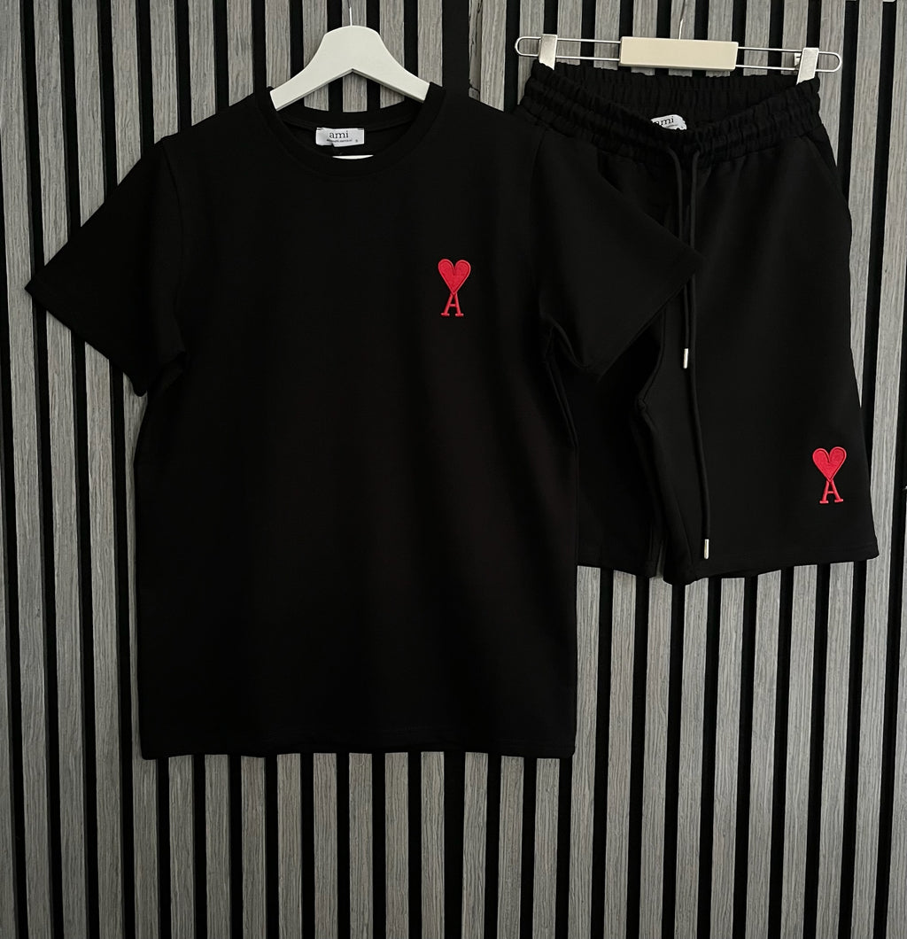 Ensemble T-Shirt &amp; Short Ami Paris