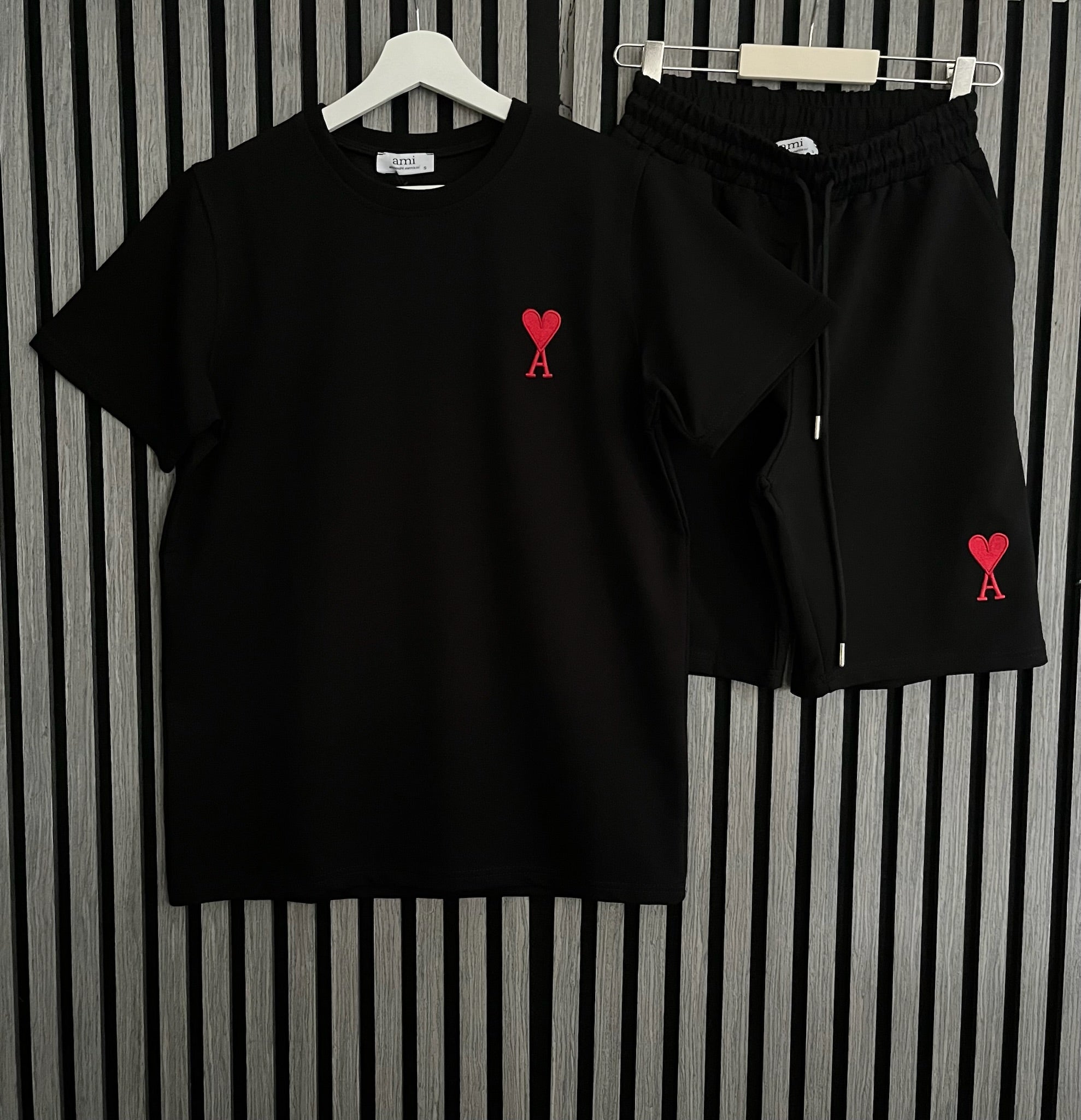 Ensemble T-Shirt &amp; Short Ami Paris