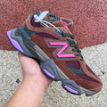 New Balance 9060 Rich Oak Burgundy