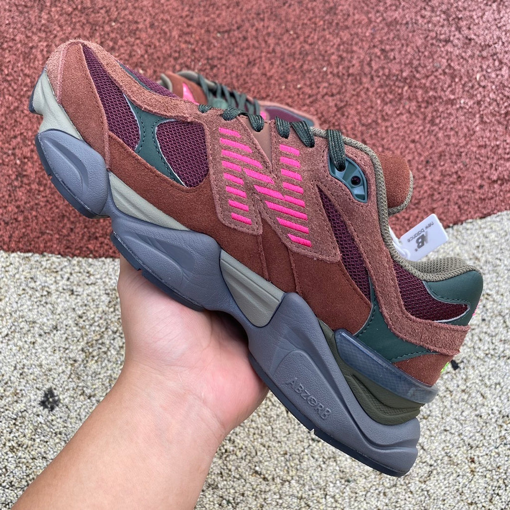 New Balance 9060 Rich Oak Burgundy