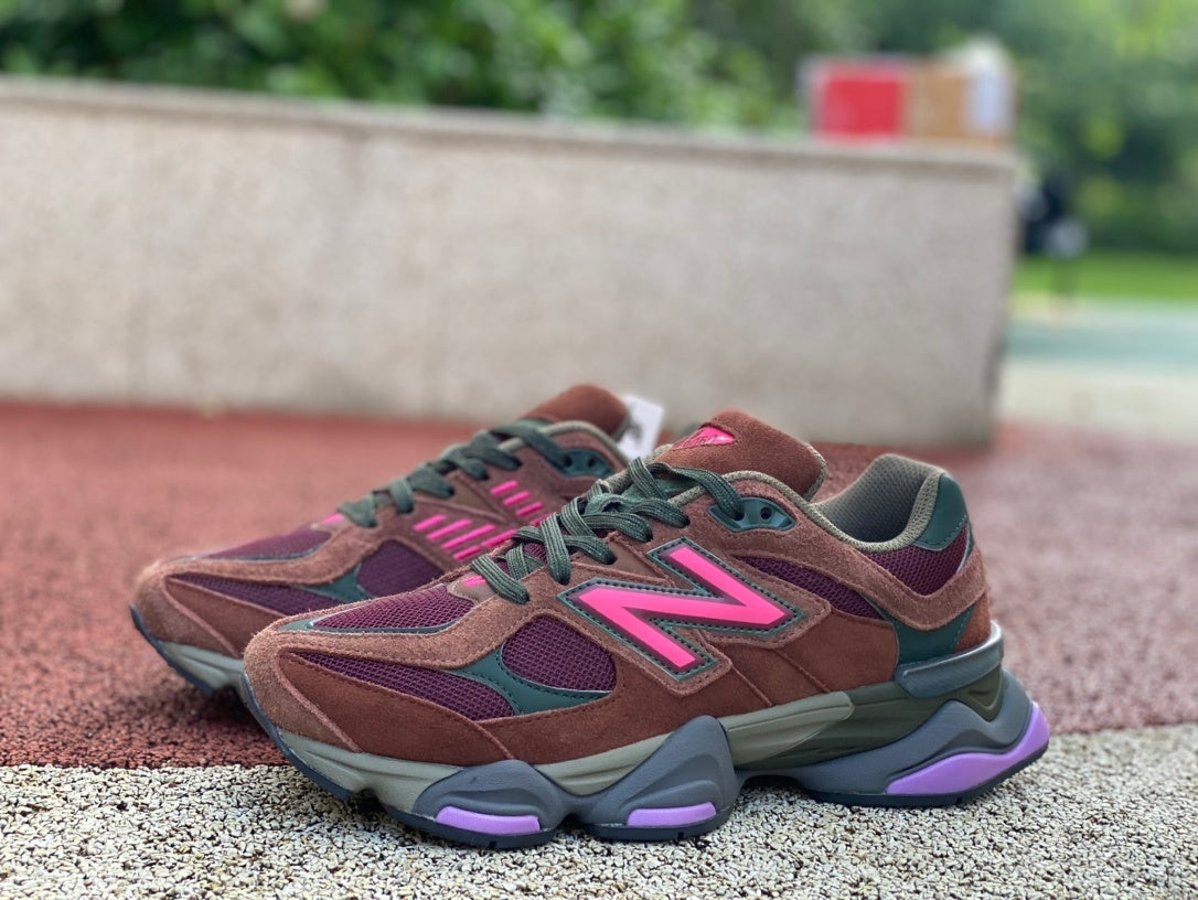 New Balance 9060 Rich Oak Burgundy