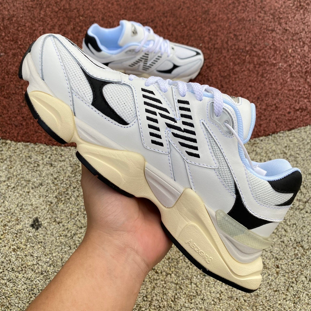 New Balance 9060 White/ Black inside