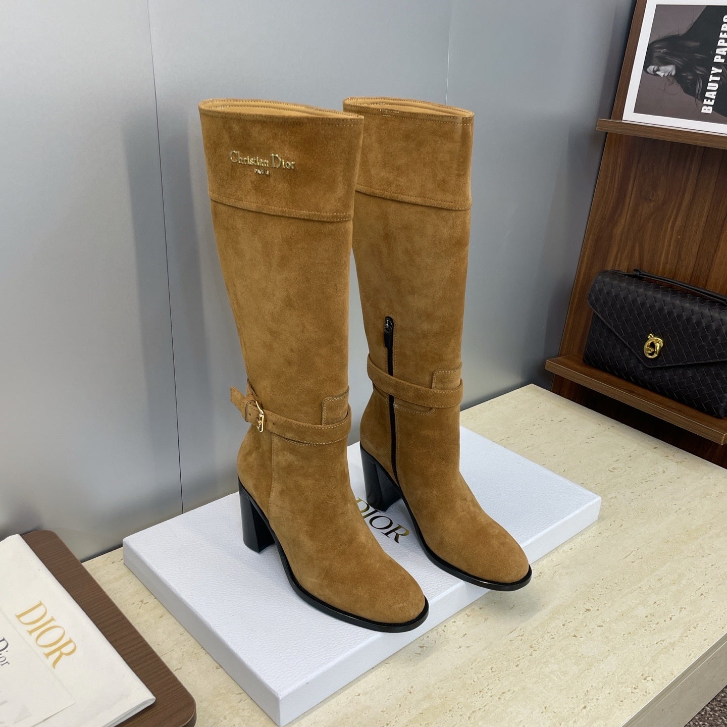 Dior Botte à talon D-Town