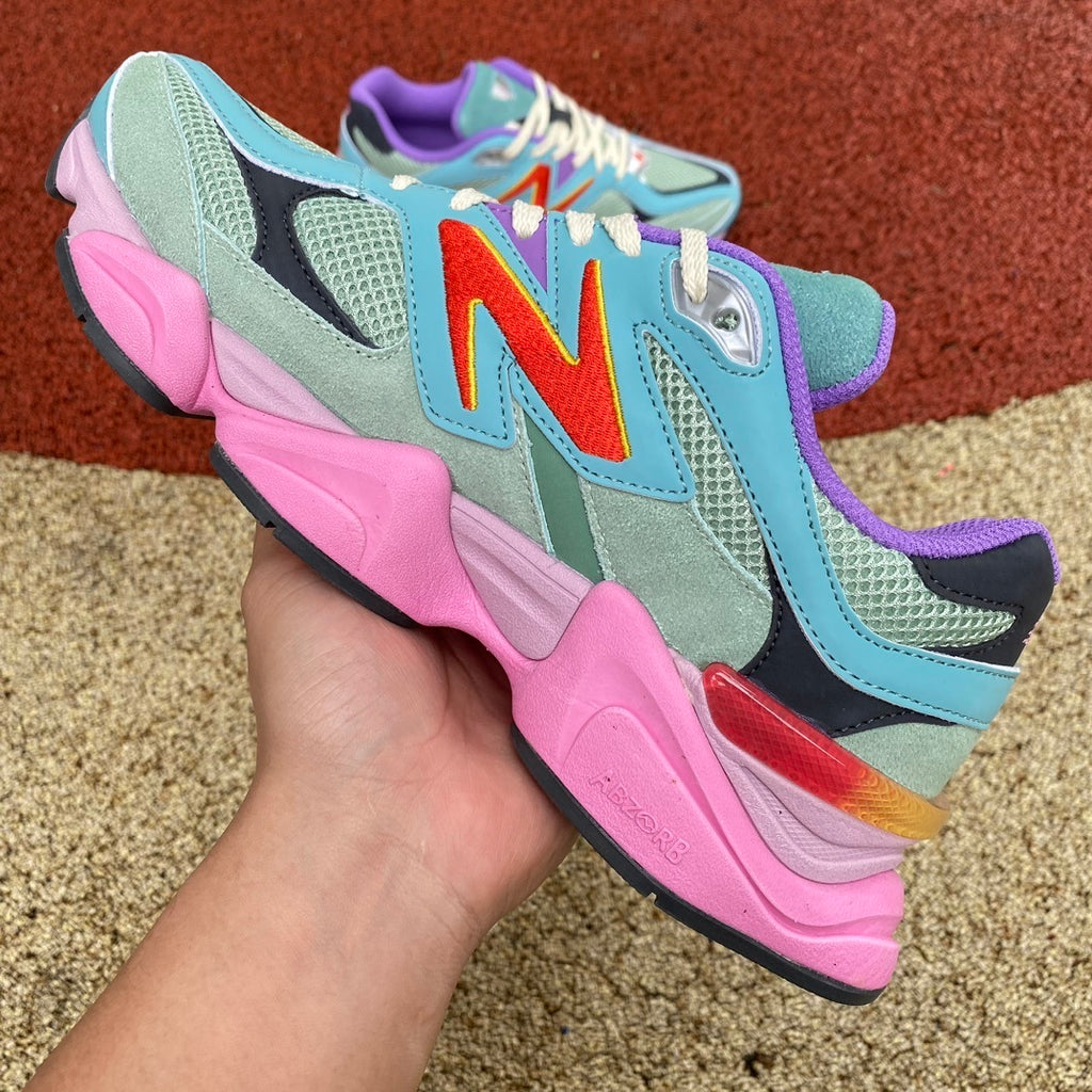 new balance 9060 warped multi-color