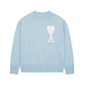 Pull Col Rond Ami Bleu en laine