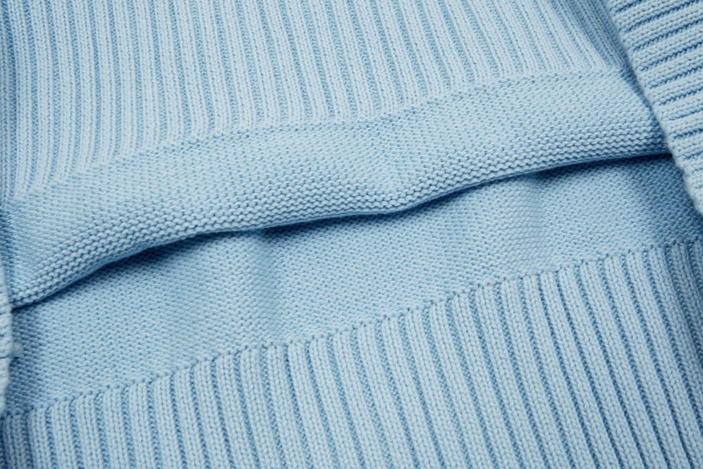 Pull Col Rond Ami Bleu en laine