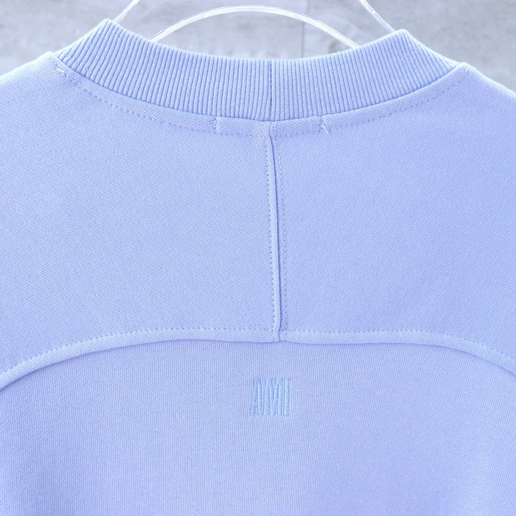 Pull Bleu col rond Ami