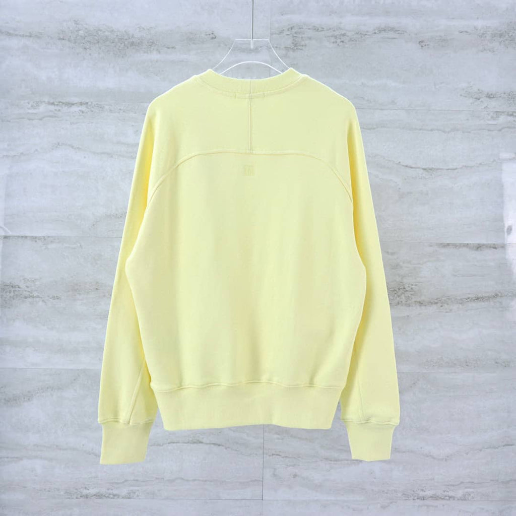Pull Jaune col rond Ami