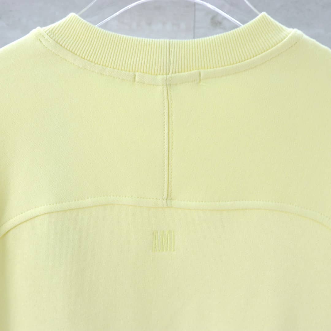 Pull Jaune col rond Ami