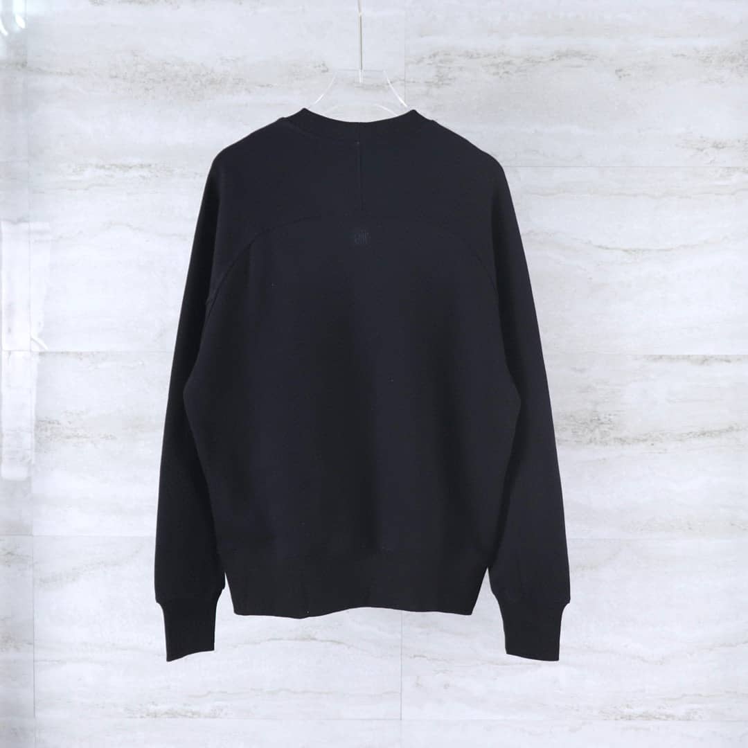 Pull Noir col rond Ami