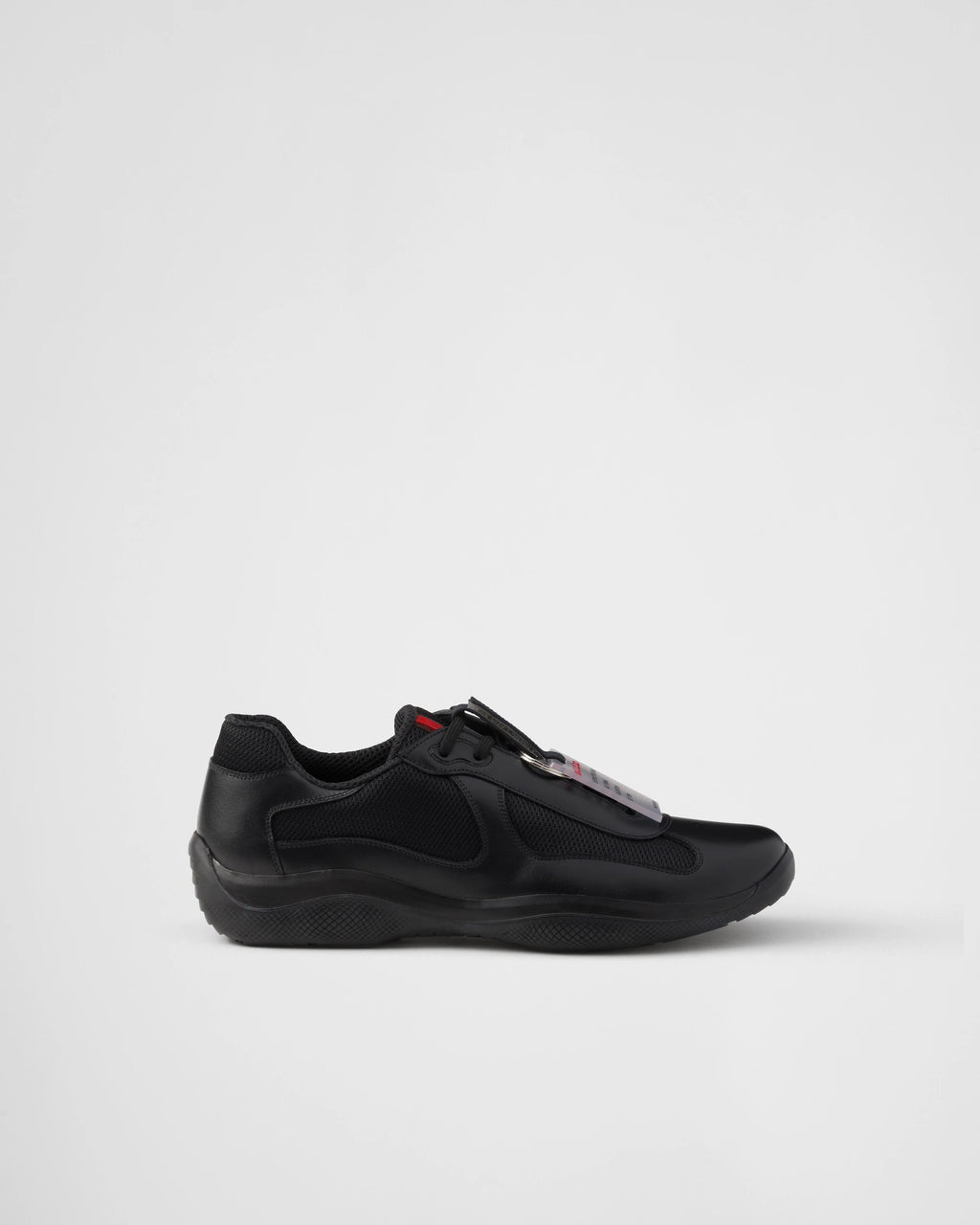 Baskets Prada America’s Cup en tissu Bike full black