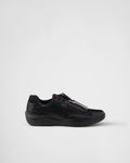Baskets Prada America’s Cup en tissu Bike full black