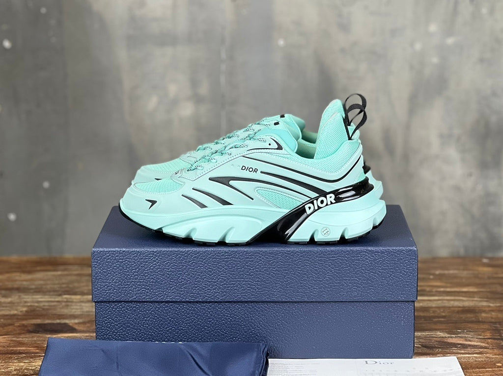 Sneakers Dior B44 Blade Light Green Mesh Fabric