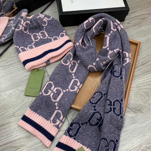 Bonnet + Écharpe Gucci