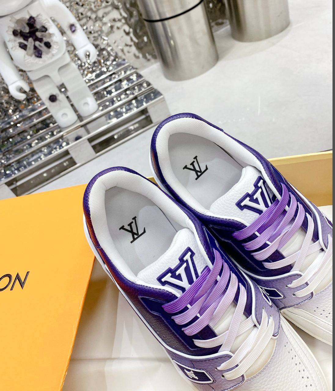 Sneakers LV Trainer Violet
