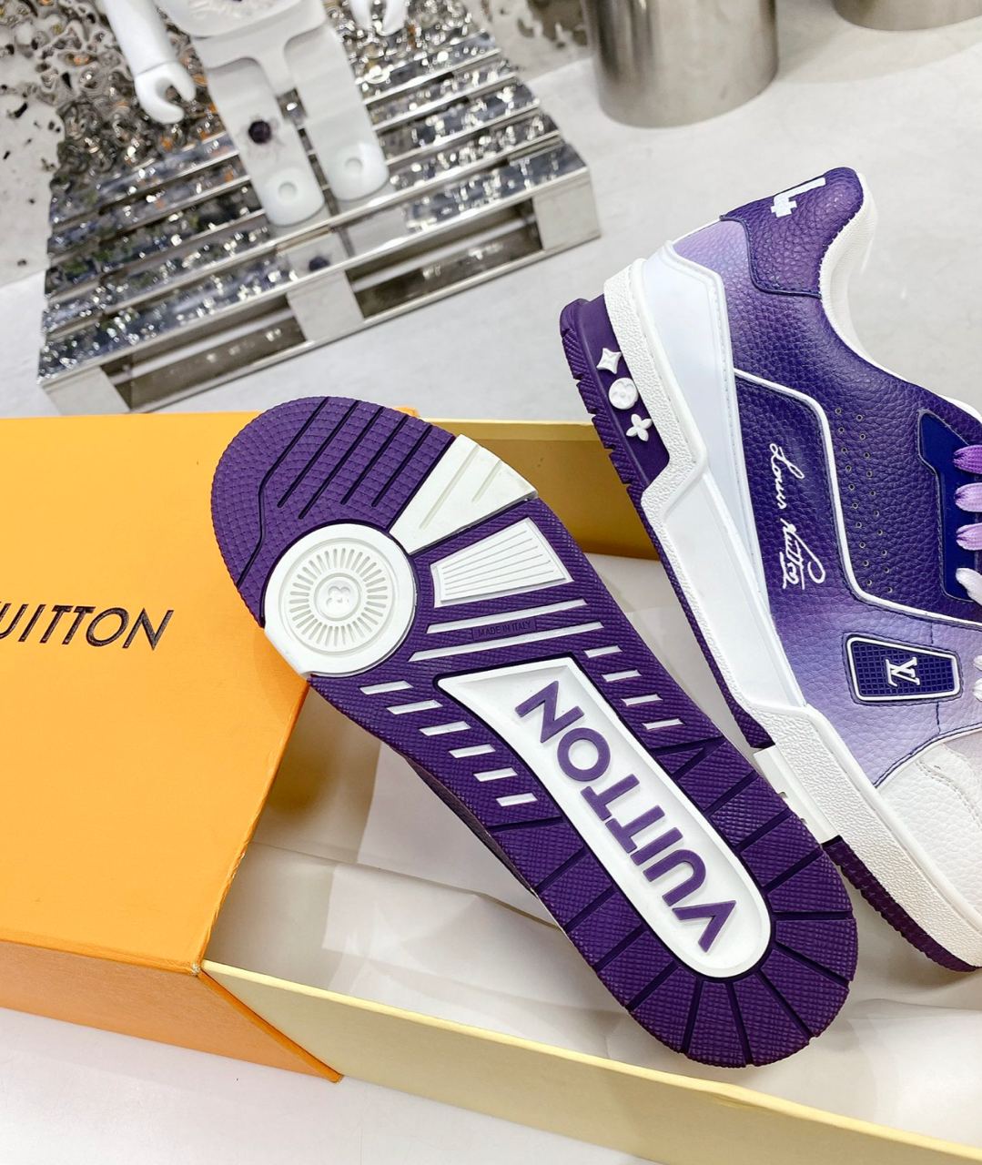 Sneakers LV Trainer Violet