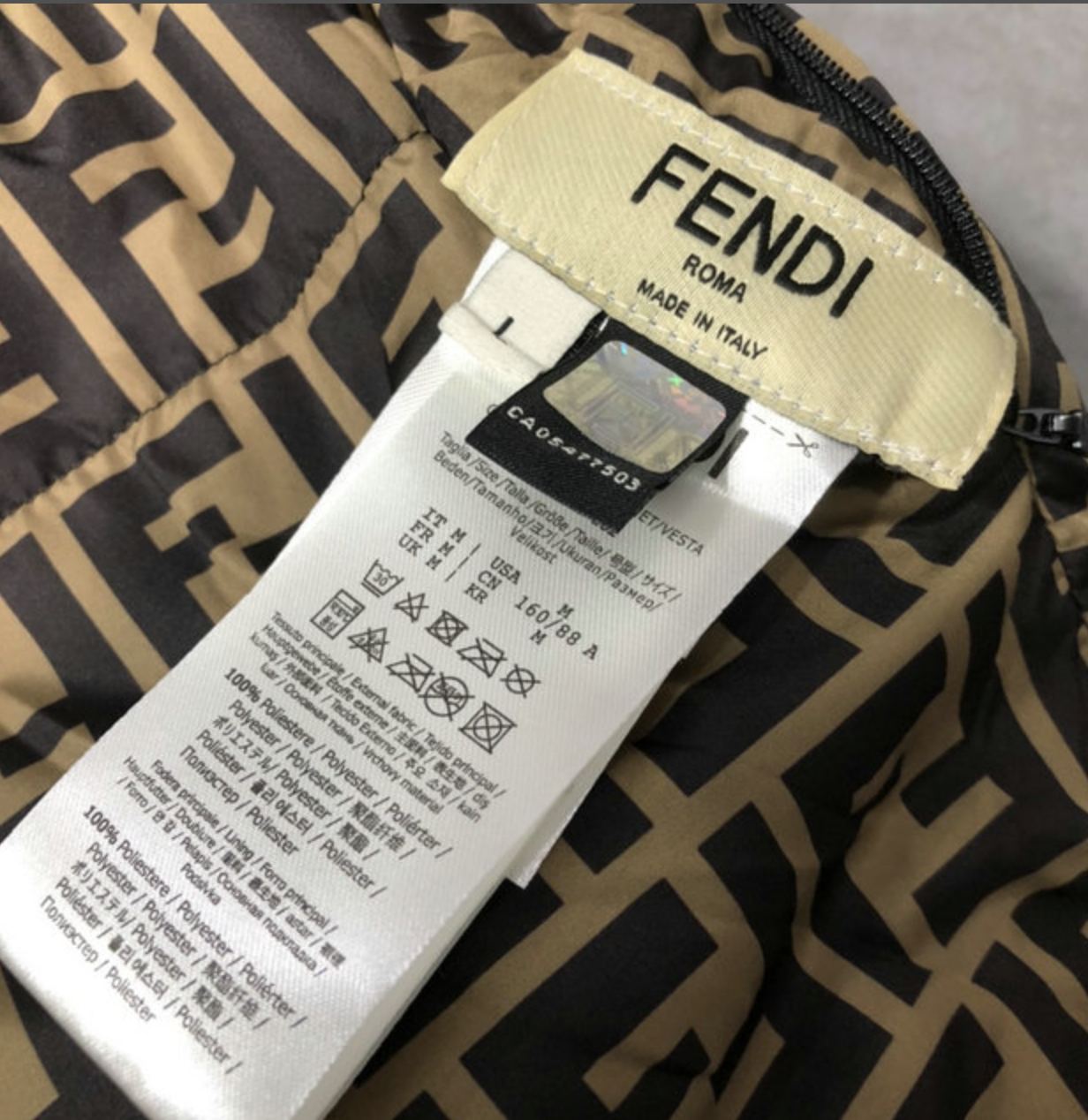 Doudoune Fendi