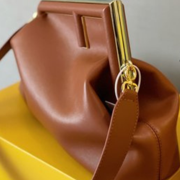 Sac Fendi First Marron 25cm