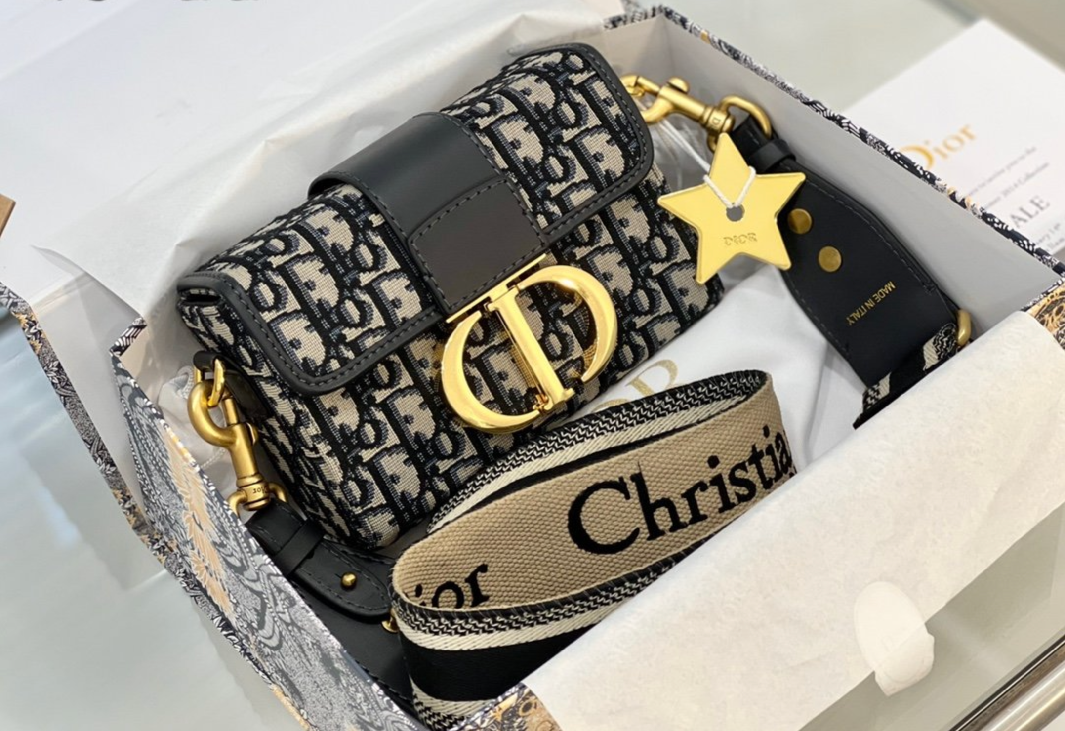 Sac Christian Dior Montaigne 18cm