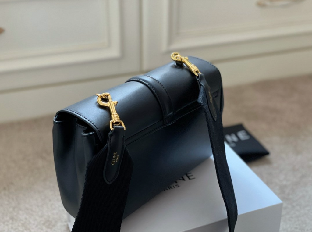 Sac bandoulière Céline Noir "Soft 16"