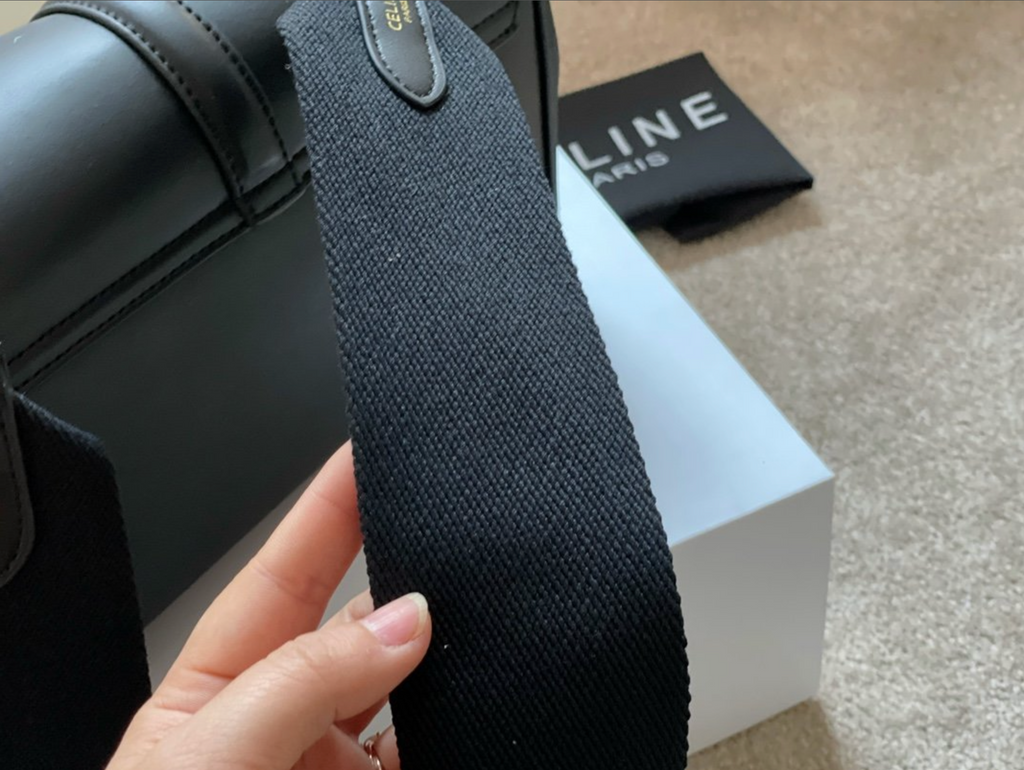 Sac bandoulière Céline Noir "Soft 16"