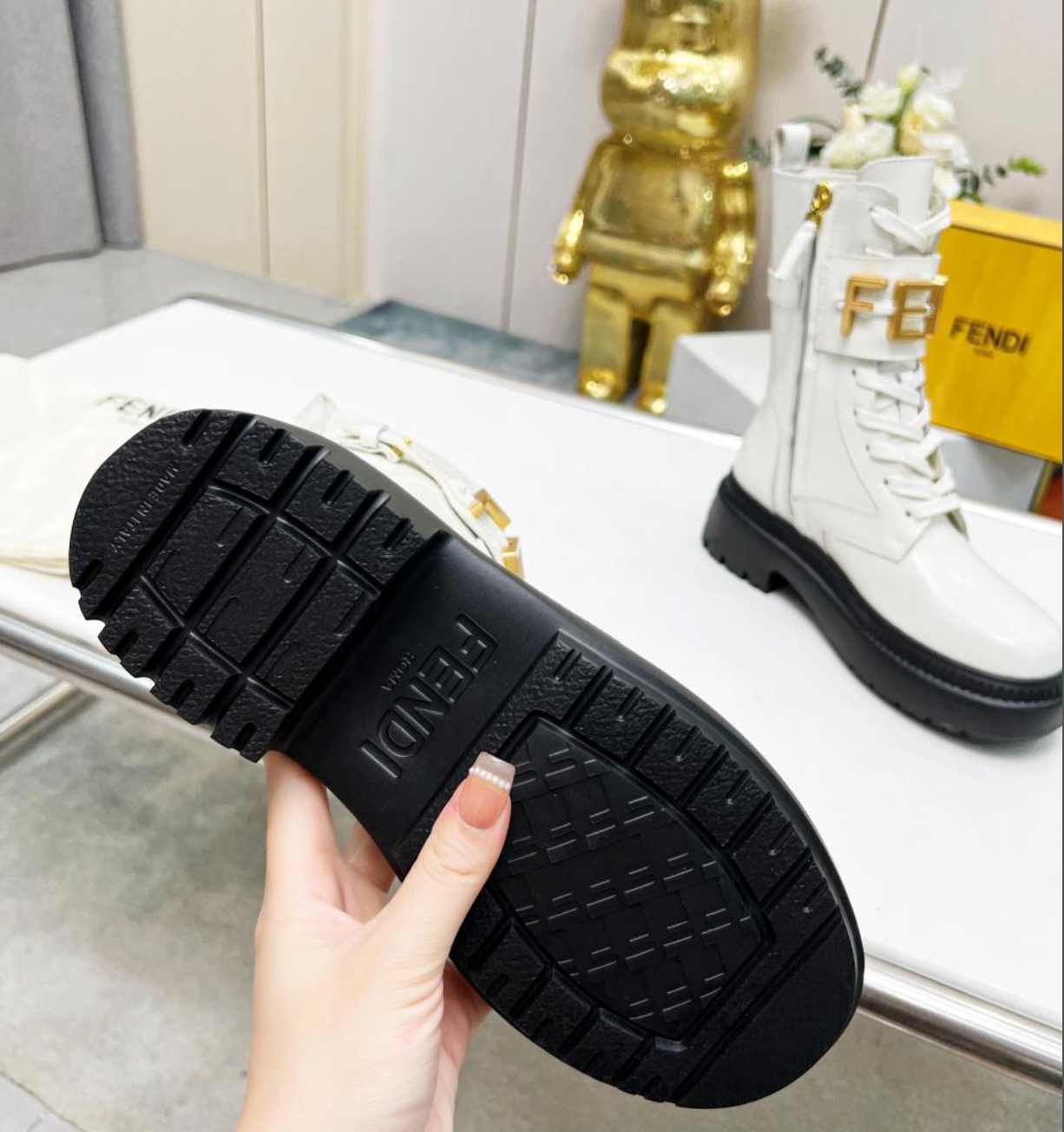 Bottines Fendi Fendigraphy | 2 Couleurs Disponibles