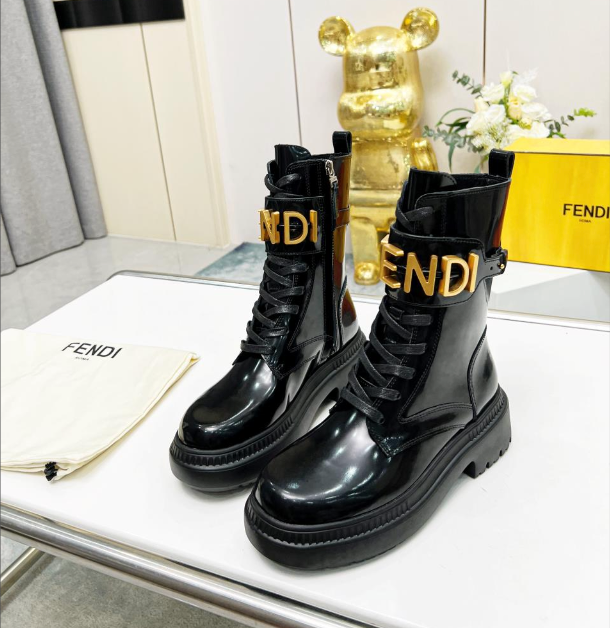 Bottines Fendi Fendigraphy | 2 Couleurs Disponibles