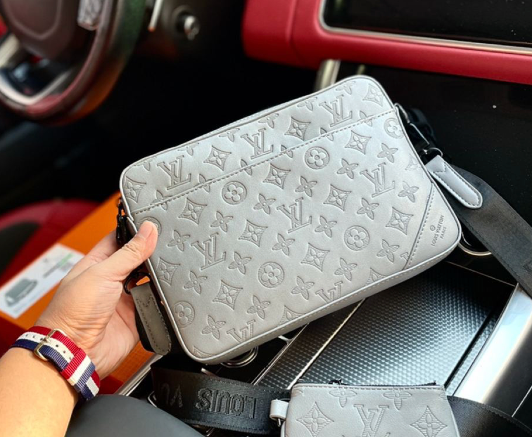 Sacoche LV TRIO MESSENGER Homme