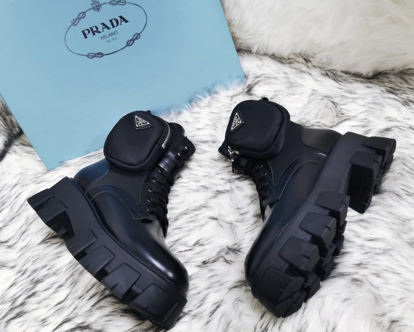 Bottines Prada