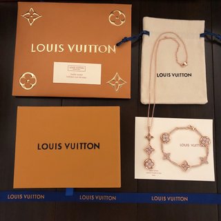 Collier + Bracelet Louis Vuitton