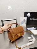 Min Sac Chanel Rabat Avec Poignée 20cm