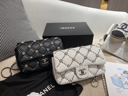 Sac Chanel Matelassé Avec Perle