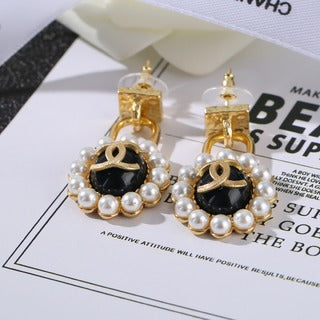 Boucles D'Oreilles Chanel Perles